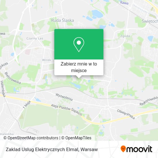 Mapa Zaklad Uslug Elektrycznych Elmal