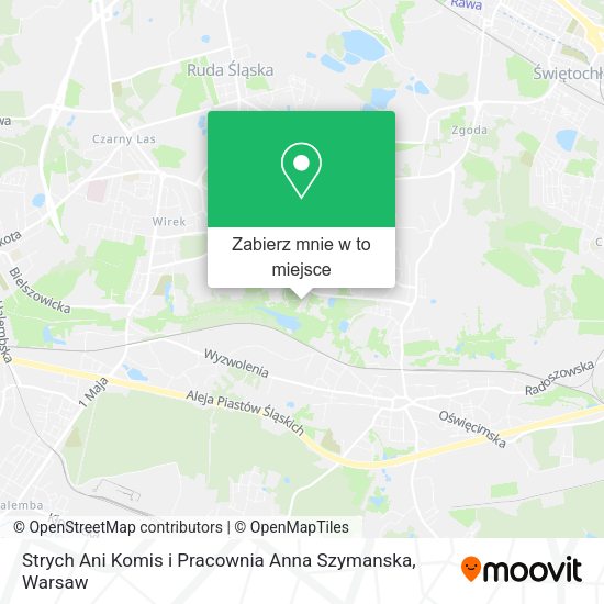 Mapa Strych Ani Komis i Pracownia Anna Szymanska