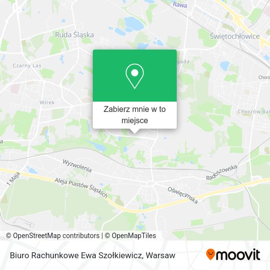 Mapa Biuro Rachunkowe Ewa Szołkiewicz