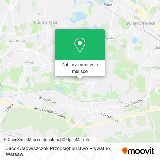 Mapa Jacek Jadwiszczok Przedsiębiorstwo Prywatne