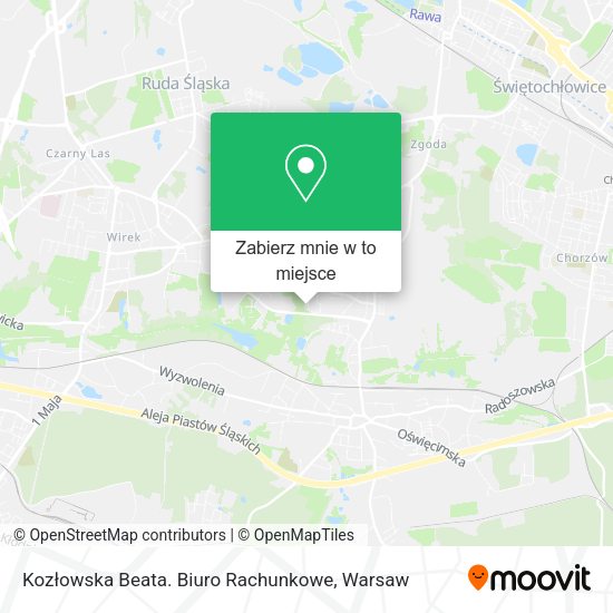 Mapa Kozłowska Beata. Biuro Rachunkowe