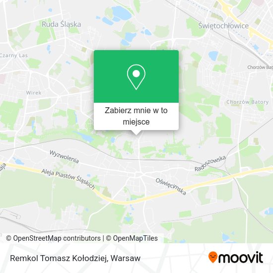 Mapa Remkol Tomasz Kołodziej