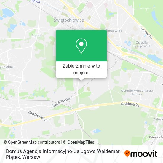 Mapa Domus Agencja Informacyjno-Usługowa Waldemar Piątek