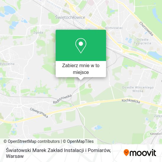 Mapa Światowski Marek Zakład Instalacji i Pomiarów