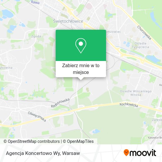 Mapa Agencja Koncertowo Wy