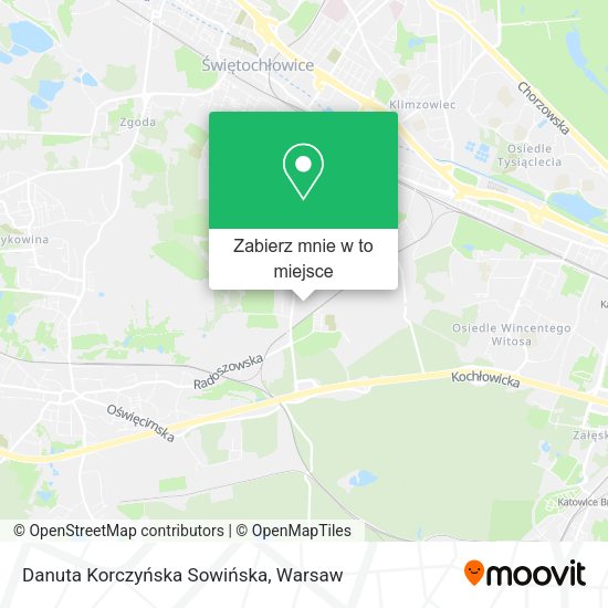 Mapa Danuta Korczyńska Sowińska