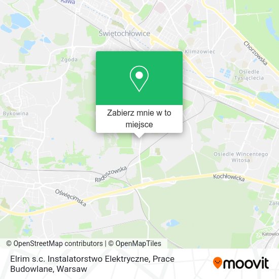 Mapa Elrim s.c. Instalatorstwo Elektryczne, Prace Budowlane