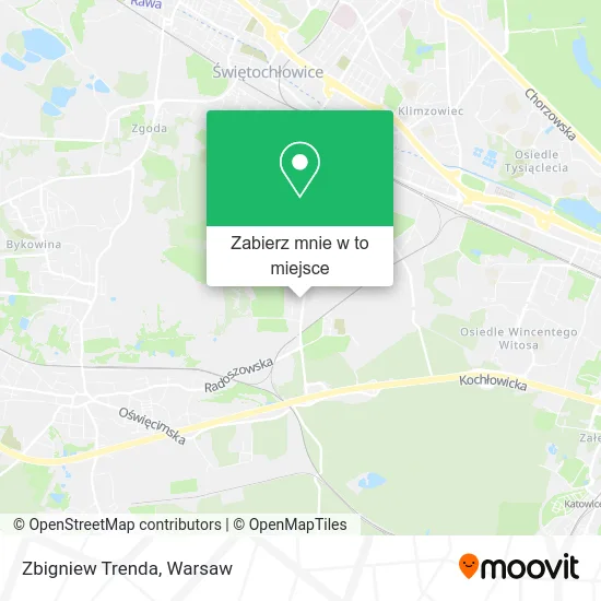 Mapa Zbigniew Trenda
