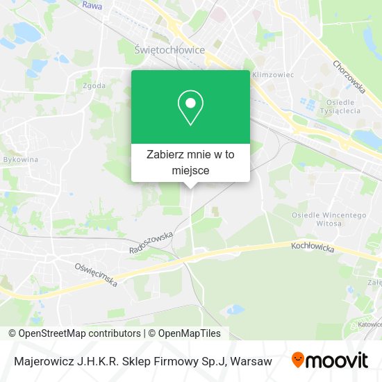 Mapa Majerowicz J.H.K.R. Sklep Firmowy Sp.J