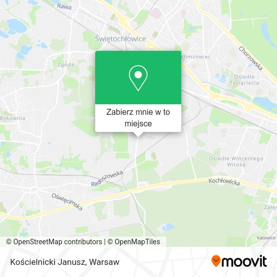 Mapa Kościelnicki Janusz