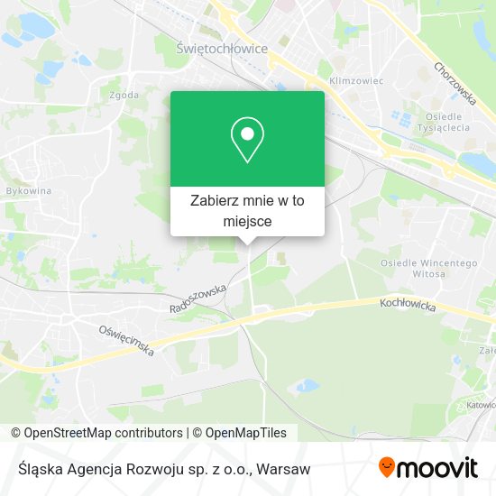 Mapa Śląska Agencja Rozwoju sp. z o.o.