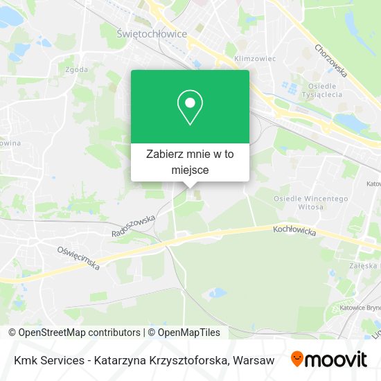 Mapa Kmk Services - Katarzyna Krzysztoforska