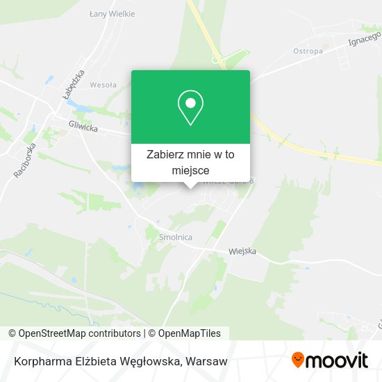 Mapa Korpharma Elżbieta Węgłowska