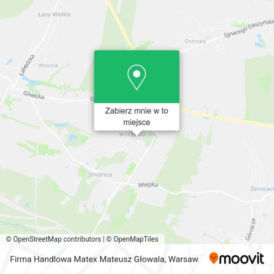 Mapa Firma Handlowa Matex Mateusz Głowala