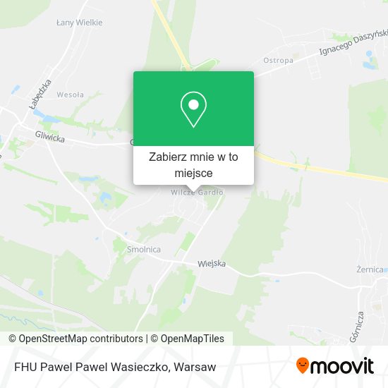 Mapa FHU Pawel Pawel Wasieczko