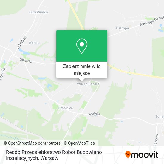 Mapa Reddo Przedsiebiorstwo Robot Budowlano Instalacyjnych