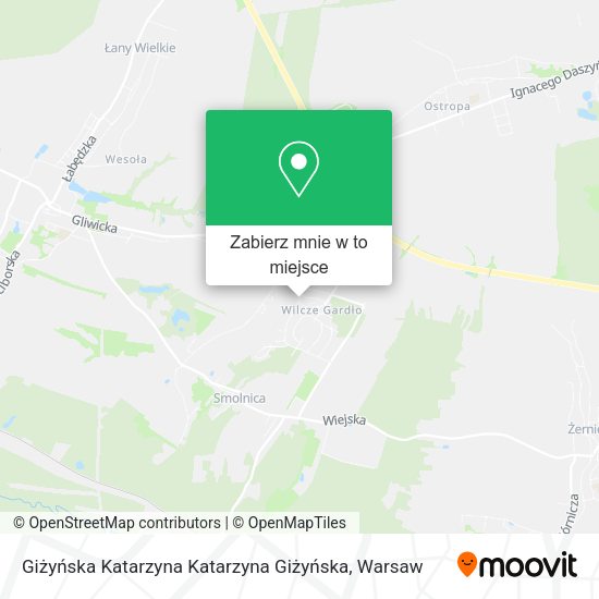 Mapa Giżyńska Katarzyna Katarzyna Giżyńska