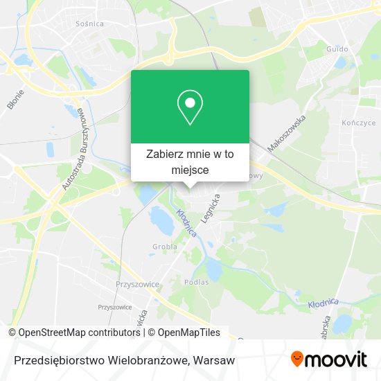 Mapa Przedsiębiorstwo Wielobranżowe