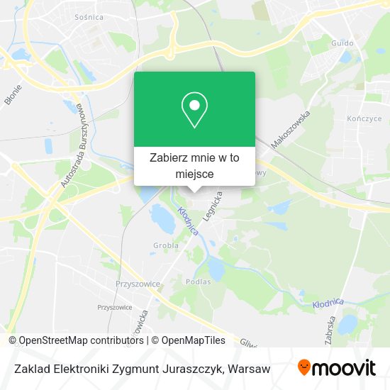 Mapa Zaklad Elektroniki Zygmunt Juraszczyk