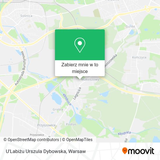 Mapa U'Labiżu Urszula Dybowska