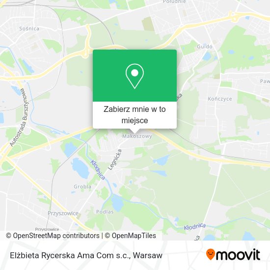 Mapa Elżbieta Rycerska Ama Com s.c.