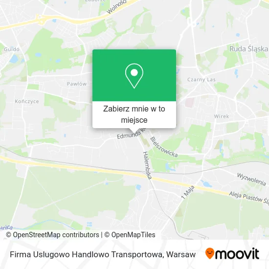Mapa Firma Uslugowo Handlowo Transportowa