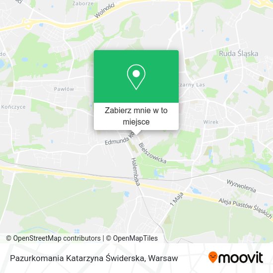 Mapa Pazurkomania Katarzyna Świderska