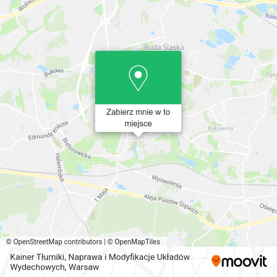 Mapa Kainer Tłumiki, Naprawa i Modyfikacje Układów Wydechowych