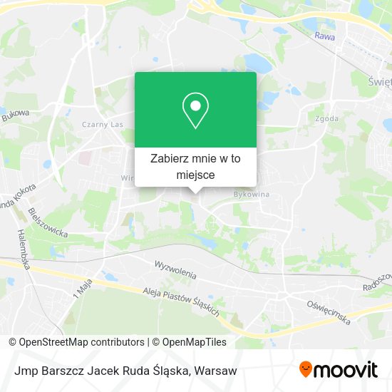 Mapa Jmp Barszcz Jacek Ruda Śląska