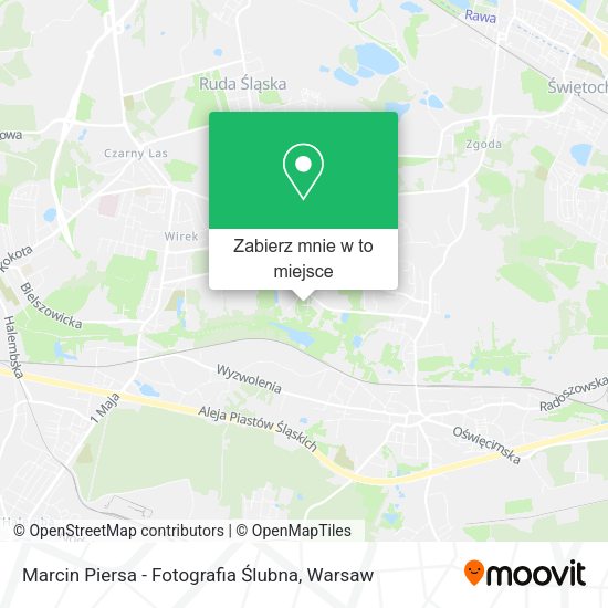 Mapa Marcin Piersa - Fotografia Ślubna