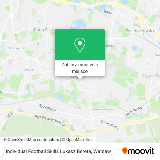 Mapa Individual Football Skills Łukasz Bereta