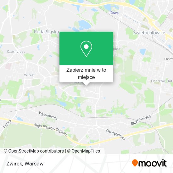 Mapa Żwirek