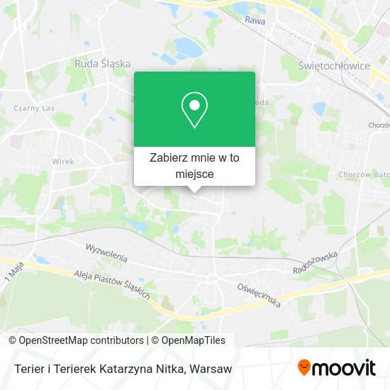 Mapa Terier i Terierek Katarzyna Nitka