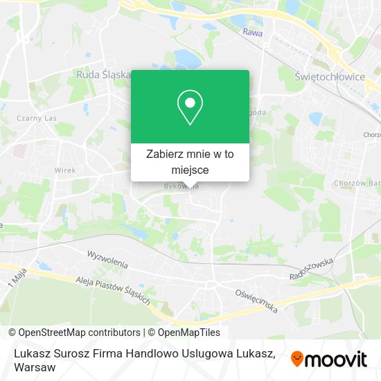 Mapa Lukasz Surosz Firma Handlowo Uslugowa Lukasz