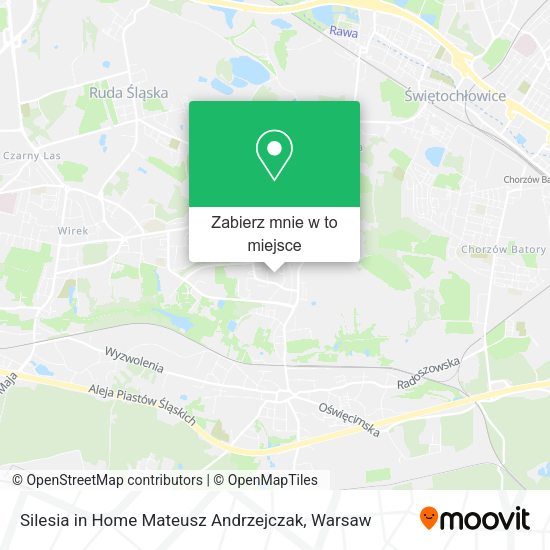 Mapa Silesia in Home Mateusz Andrzejczak