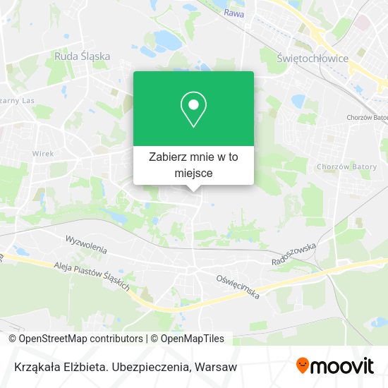 Mapa Krząkała Elżbieta. Ubezpieczenia