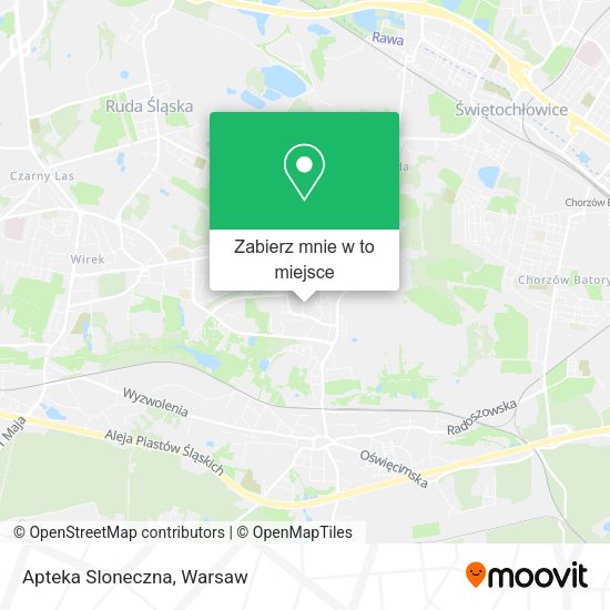 Mapa Apteka Sloneczna