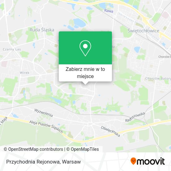 Mapa Przychodnia Rejonowa