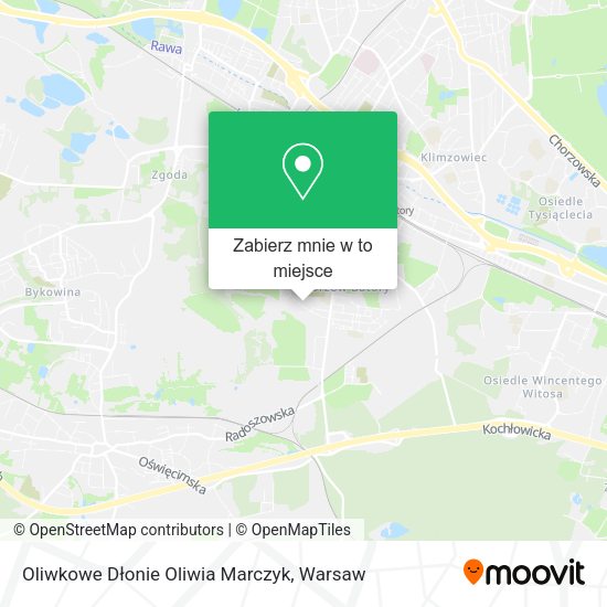 Mapa Oliwkowe Dłonie Oliwia Marczyk