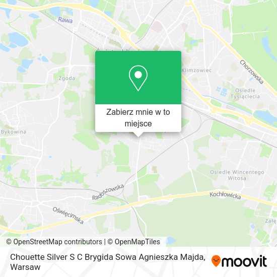 Mapa Chouette Silver S C Brygida Sowa Agnieszka Majda