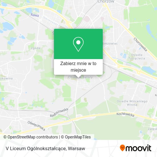 Mapa V Liceum Ogólnokształcące