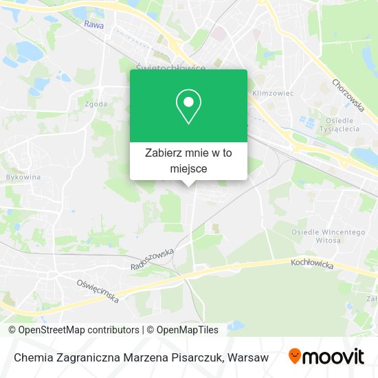 Mapa Chemia Zagraniczna Marzena Pisarczuk