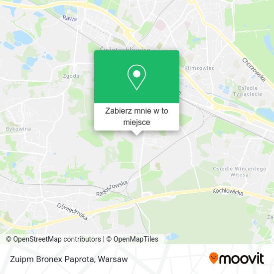 Mapa Zuipm Bronex Paprota