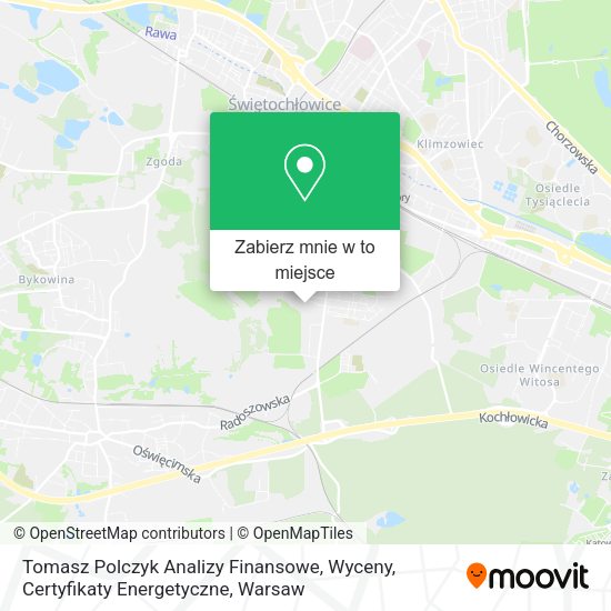 Mapa Tomasz Polczyk Analizy Finansowe, Wyceny, Certyfikaty Energetyczne