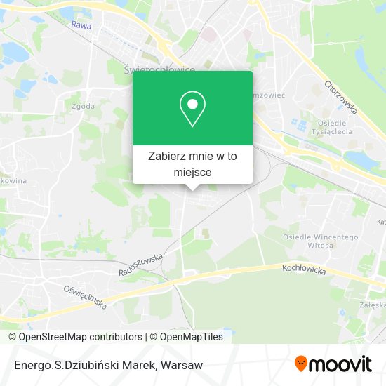 Mapa Energo.S.Dziubiński Marek