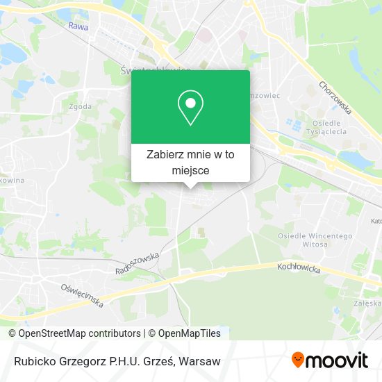 Mapa Rubicko Grzegorz P.H.U. Grześ