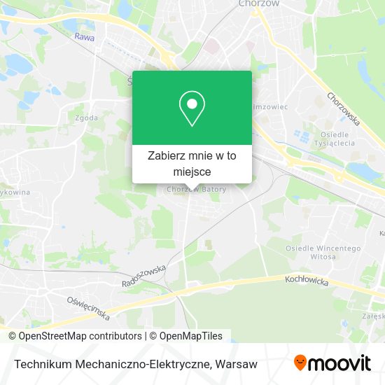 Mapa Technikum Mechaniczno-Elektryczne