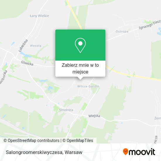 Mapa Salongroomerskiwyczesa