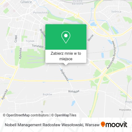 Mapa Nobell Management Radosław Wesołowski