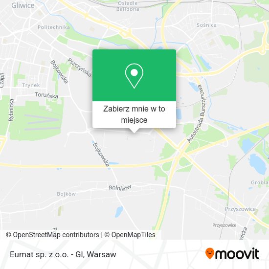 Mapa Eumat sp. z o.o. - Gl